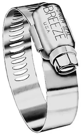 2490118 Breeze 6164875 63020 Marine Grade Hose Clamp Ss 13/16 To 1-3/4 Pack Of 10 -