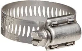 62016h Breeze Power-seal Stainless Steel Hose Clamp 13/16 Inch - 1-1/2 D 1/2 W 10pk