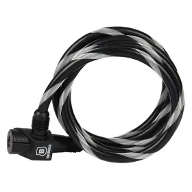 Brinks 175-38606 - 3/8 Inch X 6ft Keyed Locking Flexible Steel Loop Cable Heavy Duty Vinyl