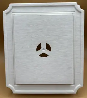 Builders Edge 130010001001 Mountmaster White Mounting Blocks 130010006001 - 10 Pieces