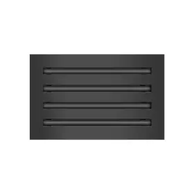 12x8xb Buildmart - 12x8 Modern Ac Vent Cover Decorative Black Aluminum Air