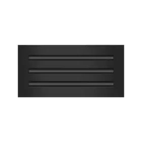14x6xb Buildmart - 14x6 Modern Ac Vent Cover Decorative Black Aluminum Air