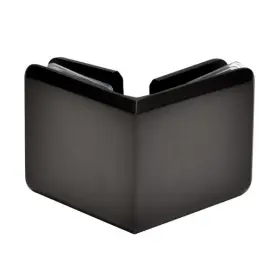 Bgc900rb C.r. Laurence Crl Oil Rubbed Bronze Beveled Style 90 Glass-to-glass Clamp