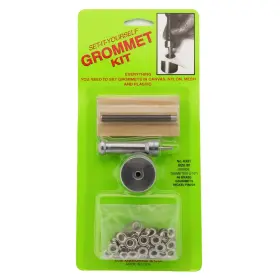 K231-00 C.s. Osborne Set-it-yourself Grommet Kit 3/16 Inch Hole With Nickel Grommets