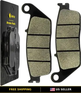 Gl1500c Caltric Mp273 Rear Brake Pads For Honda Valkyrie 1500 Motorcycle 1990-2000