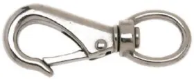 T7631534 Campbell 020418201370 Swivel Round Eye Boat Snap Stainless Steel 3/4 Inch -