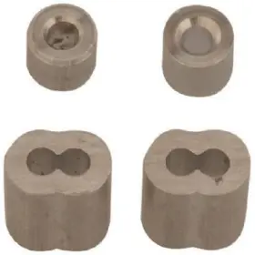 B7675424 Campbell 10 Pack - Wire Rope/cable Ferrule And Stop 1/8 Inch 2-pk