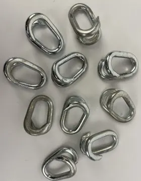 T5950924 Campbell Chain Zinc-plated Steel Lap Link 1250lb 3/8 Inch 1-5/8