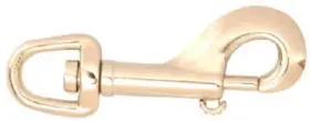 T7615422 Campbell 10 Pack - Die Cast Zinc With Nickel Finish Swivel Round Eye Bolt Snap 1 Inch T7