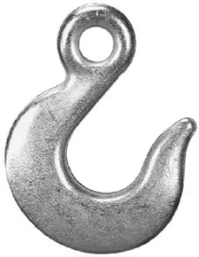 T9101424 Campbell 10 Pack - Eye Slip Hook Zinc Plated 1/4 Inch