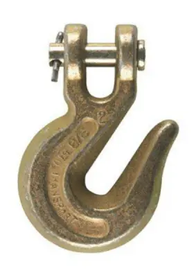 T9503415 Campbell 2pk Apex Chain Heat Treated Steel 4700 Lbs Clevis Grab Hook 5/16 Inch