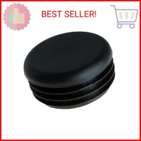 Ccf-1-1 Caplugs 656729197059 Five 5 Ccf-1-1/2-14-20 Black Plastic Plug For 1 1/2 Inch 1.50 Od Tube