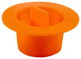 Wpt-246-wp Caplugs Z246wp1ah1 Plastic Extra Wide Flange Center Pull Tab. Pe-ld Cap