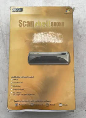 800nr Card Scanning Solutions Scanshell Scanner - Open Box