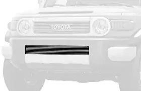 43342 Carriage Works Polished Aluminum Billet Bumper Grille