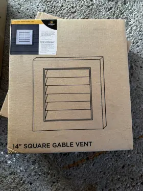 Sqgv1414h Cellwood 14 Inch X Square Gable Vent By