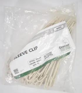 385259 Centaur Sleeve Clips Sure-fit T-posts White Polymer Coated 50 Pack