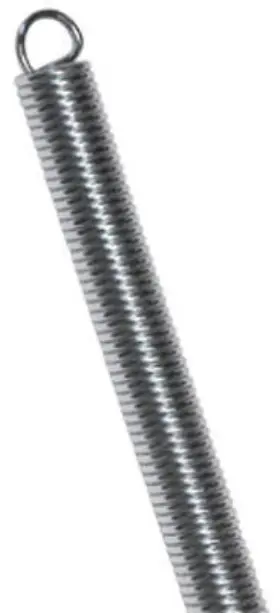 C-231 Century Spring Corp Extension Springs 9/16- Inch Od X 6- 2-pack