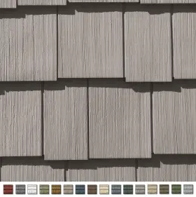 Certainteed 730463237742 Cedar Impressions Double 7 Inch Staggered Perfection Shingle Siding 1/2 Square