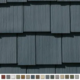 Certainteed 730463237865 Cedar Impressions Double 7 Inch Staggered Perfection Shingle Siding 1/2 Square