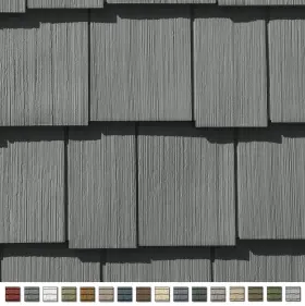 Certainteed 730463619852 Cedar Impressions Double 7 Inch Staggered Perfection Shingle Siding 1/2 Square