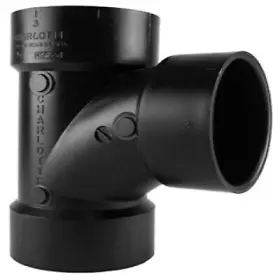 0800ha Charlotte Pipe & Foundry Co. 00400 Abs/dwv Sanitary Tee 2- Inch -abs