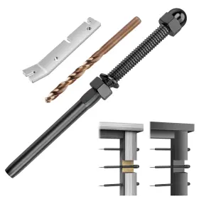 Bcr006 Cke 50 Pack Black Cable Railing Kit Hand Swage Threaded Stud Stainless Steel