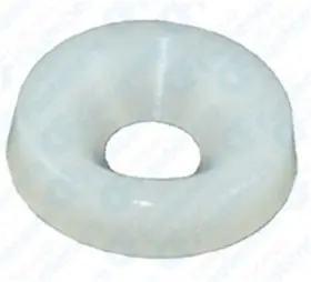 2948228 Clipsandfasteners 50#8 Nylon Finishing Washers - Natural
