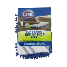 626017 Clorox Dual Sided Flip Spray Mop And Switch Refill 1 Count Pack Of