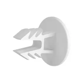 Closetmaid 075381208109 Superslide Wire Shelving Hang Rod End Cap White