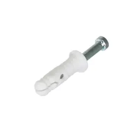 Closetmaid 075381219556 Fixed Mount Wire Shelving Pre-loaded Anchor White
