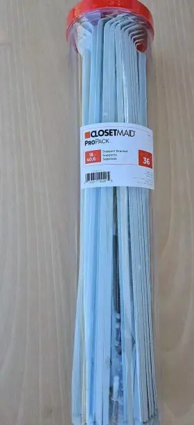 2186200 Closetmaid Propack 16in Wire Shelving Brackets 36-piece New