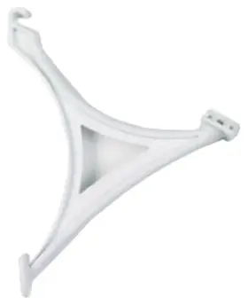 671300 Closetmaid White Universal Shoe Shelf Support -