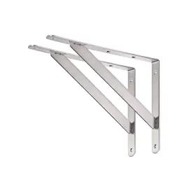 Clt Cleting 756790265227 Shelf Bracket 16 Inch X 12 Max Load 550 Lb Heavy Duty Stainless Steel So