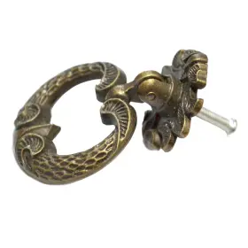 Yjx019wj Cnleifu 4 Pcs Vintage Bronze Knobs Pulls Handles Antique Drawer Medium Size
