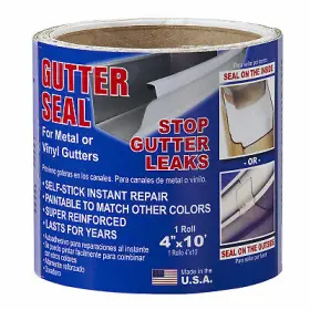 Gsl410 Cofair Products Inc Gutter Liner Roll 4- Inch X 10-ft