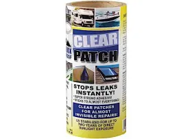 Qrcp86 Cofair Products Inc Clear Patch 8in X 6ft