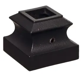 800619 Coffman Stair Parts 25-pk Tall Shoe Set Screw Satin Black 1/2 Inch