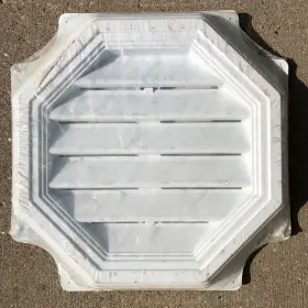 Pvo001602 Colonial Elegance 16 Inch Octagon Gable Vent White Persienne / Louver