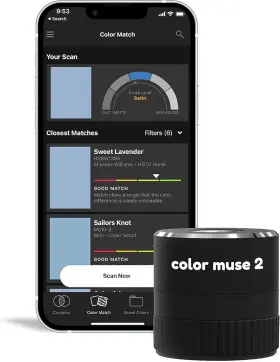 Color Muse 853859005425 2 Colorimeter Paint Matching 1 Count Pack Of Black