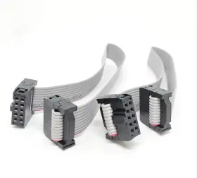 Connectors Pro 122201510016 Idc 2-pack 20cm 8 Inch Length 10 Pins 10p 2.54mm Fc Dual Rows 0.1 Pitch Connecto