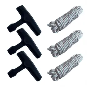 Gx390120160 Conokata 3 Pieces 10 Ft X 9/64 Inch Pull Cord Rope And Handle For Recoil Starter Lawn Mowe