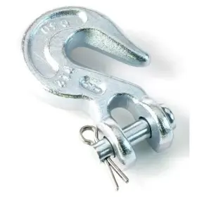 B5950624 Cooper Campbell Chain 5400 Lbs. Clevis Grab Hook 3/8 Inch - Made In Usa