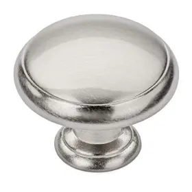 5422sn-q Cosmas 5422sn Satin Nickel Cabinet Hardware Mushroom Knob