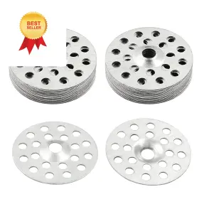 Coufce230823-0301 Coufce 200pcs 1 Inch Zinc Metal Washer Plaster Repair Washers Flat Inches