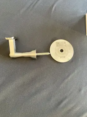 Hr2sw Cr Laurence Brushed Stainless Hand Rail Brackets- Bs - New Pair