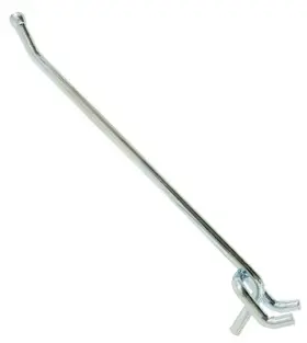 14510-75 Crawford 10 Inch Heavy-duty Pegboard Hook Double-prong -
