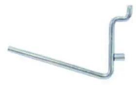 18215 Crawford 1-1/2 Inch Straight Pegboard Hook 6-pack -
