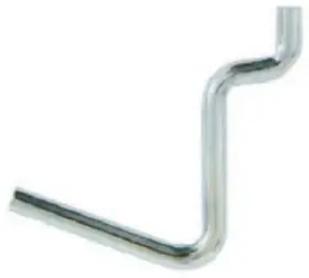 14215 Crawford Products 1/4- Inch Heavy-duty Straight Pegboard Hook 6-pack -14215