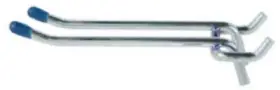 14444 Crawford Products 12 Pack 4- Inch Heavy-duty Pegboard Hook Double-prong 2-pack